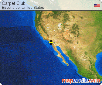 Carpet Club satellite map