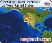 Dentist Dr. David Hornbrook satellite map