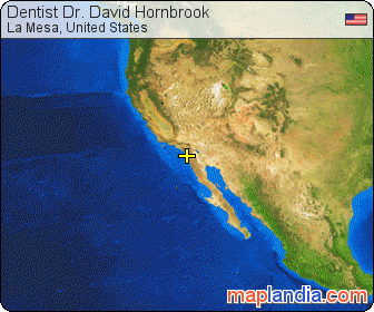 Dentist Dr. David Hornbrook satellite map