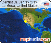 Dentist Dr. Jeffrey Gray satellite map