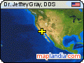 Dr. Jeffrey Gray, DDS satellite map