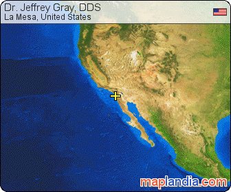 Dr. Jeffrey Gray, DDS satellite map