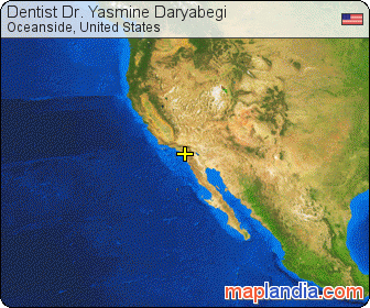 Dentist Dr. Yasmine Daryabegi satellite map