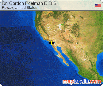 Dr. Gordon Poelman D.D.S satellite map