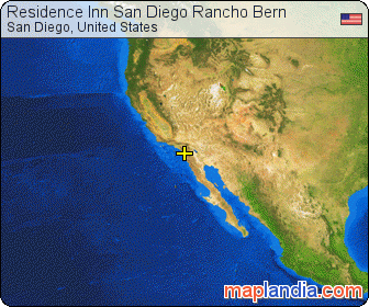 Residence Inn San Diego Rancho Bern satellite map