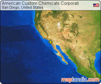 American Custom Chemicals Corporati satellite map