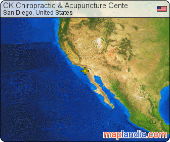 CK Chiropractic & Acupuncture Cente satellite map