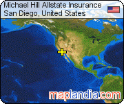 Michael Hill Allstate Insurance satellite map