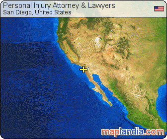 Personal Injury Attorney & Lawyers  satellite map
