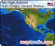 My High School satellite map