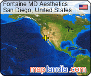 Fontaine MD Aesthetics satellite map