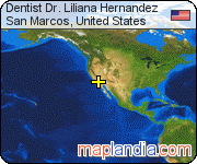 Dentist Dr. Liliana Hernandez satellite map