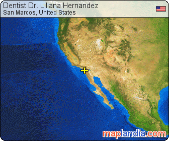 Dentist Dr. Liliana Hernandez satellite map