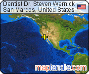 Dentist Dr. Steven Wernick satellite map