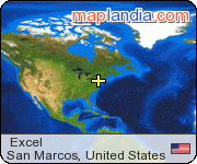  Excel  satellite map