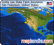 Curtis Lee State Farm Insurance satellite map