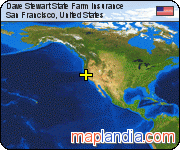 Dave Stewart State Farm Insurance satellite map