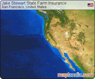 Jake Stewart State Farm Insurance satellite map