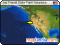 Joe Freund State Farm Insurance satellite map