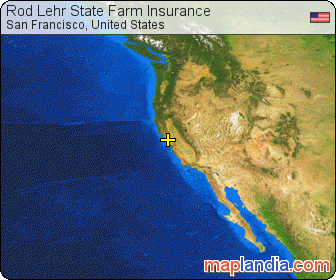 Rod Lehr State Farm Insurance satellite map