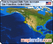 Thierry Hugand State Farm Insurnace satellite map