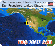San Francisco Plastic Surgeon satellite map