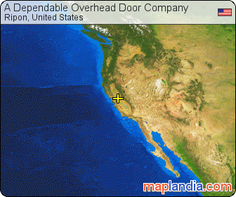 A Dependable Overhead Door Company  satellite map