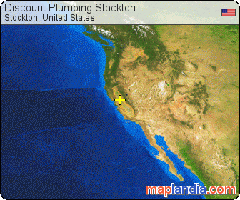 Discount Plumbing Stockton satellite map