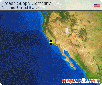 Troesh Supply Company satellite map