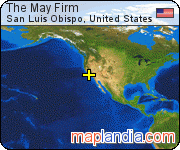 The May Firm satellite map