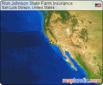 Ron Johnson State Farm Insurance satellite map