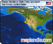 Wayne Weathers State Farm Insurance satellite map