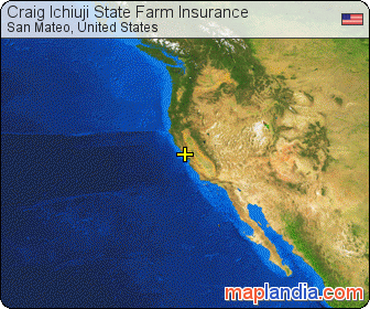 Craig Ichiuji State Farm Insurance satellite map