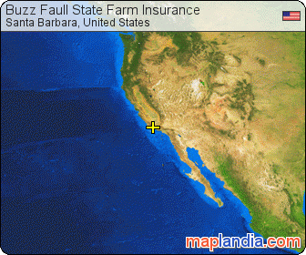Buzz Faull State Farm Insurance satellite map