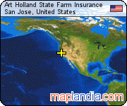 Art Holland State Farm Insurance satellite map