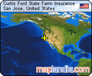 Curtis Ford State Farm Insurance satellite map