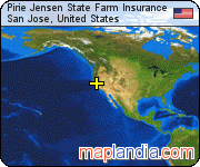 Pirie Jensen State Farm Insurance satellite map