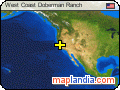 West Coast Doberman Ranch satellite map