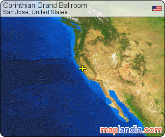 Corinthian Grand Ballroom satellite map