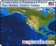 CordeValle A Rosewood Resort satellite map