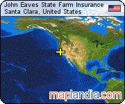 John Eaves State Farm Insurance satellite map