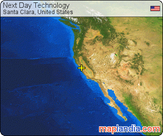 Next Day Technology satellite map