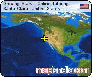 Growing Stars - Online Tutoring satellite map