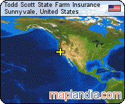 Todd Scott State Farm Insurance satellite map