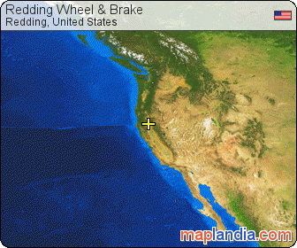 Redding Wheel & Brake satellite map