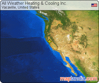 All Weather Heating & Cooling Inc. satellite map