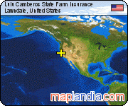Lulu Camberos State Farm Insurance satellite map