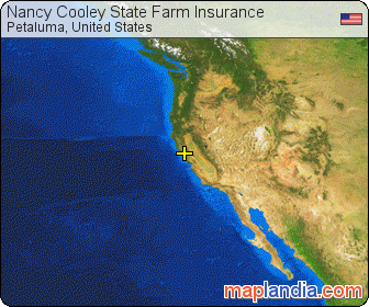 Nancy Cooley State Farm Insurance satellite map