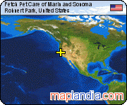 Fetch Pet Care of Marin and Sonoma  satellite map