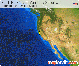 Fetch Pet Care of Marin and Sonoma  satellite map